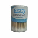 SET*12 HISOPO DE BAMBOO DINKY C*20