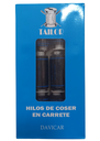 SET*12 HILO EN CAJA NEGRO MOD. DAVICAR MARCA TAYLOR